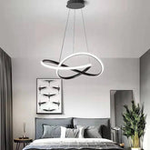 Irregular Curved Minimalist Pendant Light - Clowas